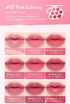 dasique ムードペインティング リップ＆チーク 03