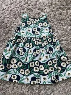 UNIQLO Marimekko フラワープリント ワンピース 100のサムネイル