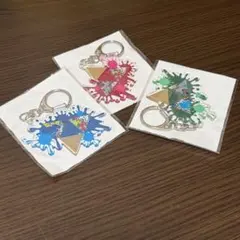 スプラトゥーン ゼルダフェスアクリルキーホルダー 3種セットのサムネイル