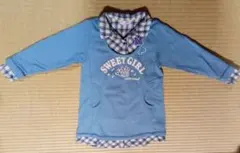 メゾピアノ　トレーナー120㎝　ブルー