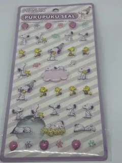 PEANUTS ぷくぷくシール スヌーピー