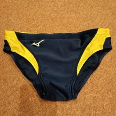 アーデル Mizuno 男の子用水着 ネイビー/イエロー