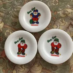 ミキハウス クリスマス食器 3枚セット