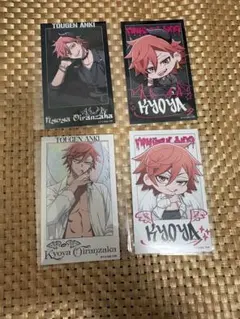 桃源暗鬼 ファボテリア 天使と悪魔 チェキ風カード 花魁坂京夜 4点セット