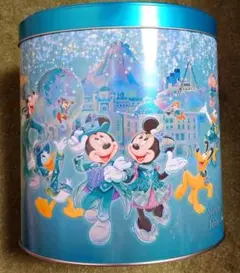 チョコレートクランチ缶】 ディズニー 25周年 スパークリングビジュ