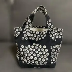 marimekko プケッティ　黒　トートバッグ　マリメッコ