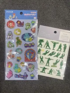 トイストーリー　ポップデコパーティー　ラメきらクリスタルシール　2枚セットのサムネイル