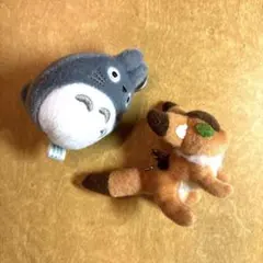 トトロ　テト　マスコットキーホルダー
