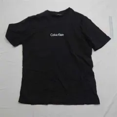 ♡カルバン・クライン ロゴTシャツ ブラック系 メンズ Lサイズ