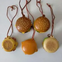 マクドナルド／フードストラップ／５種セット