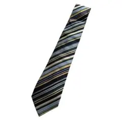 未使用 paul smith ネクタイ マルチ ストライプ シルク100%