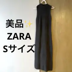 ニットワンピース ノースリーブ