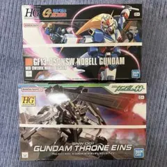HG ガンダムプラモデル 2種セット ノーベルガンダム スローネアイン　未組立