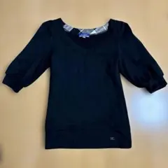 BURBERRY BLUE LABEL トレーナー パフスリーブ