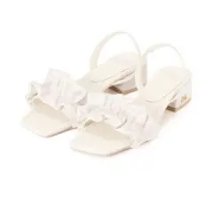 【新品】JILL by JILL STUART フリルサンダル　Lのサムネイル