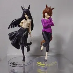 ウマ娘 プライズフィギュア　マンハッタンカフェ、アグネスタキオン