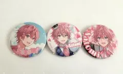 【GW限定値下げ】すとぷり さとみくん 缶バッジ 3個セット
