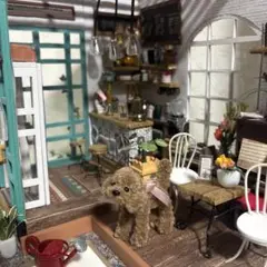 モールアート　トイプードル　モフモフモール　ミニチュア　ぬいぐるみ　いぬ　犬