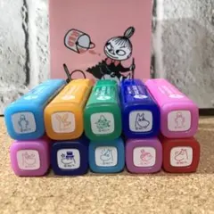 ムーミン　スタンプ&ミニメモ（おまけ） 合計11点セット