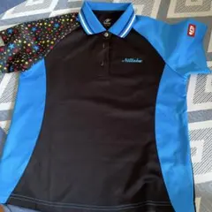 最終値下げ！ Nittaku ポロシャツ レディースLサイズ 星柄