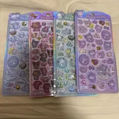 サンリオ　うるちゅるポップシール正規品 クロミ　ポチャッコ　シナモン　キティ