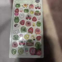 3Dキャラクター（たまごっち）シール