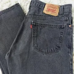 00s リーバイス517 黒染め USA ブラックデニムパンツ w36 L32