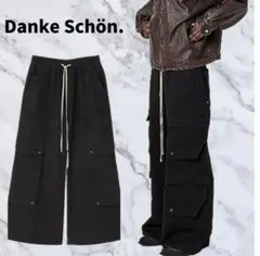 最安値 希少 DANKE SCHON フレアカーゴパンツのサムネイル