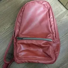 オレンジのショルダー？バック