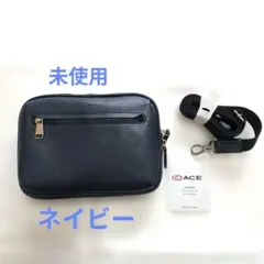 ultima TOKYO　メンズショルダーバック2way バック　ネイビー未使用のサムネイル