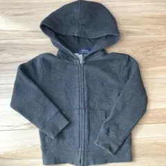 美品　Polo Ralph Lauren フード付きパーカー 3/3T グレー