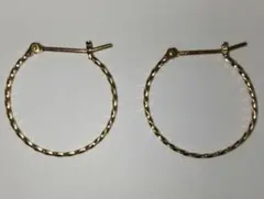 アガット agete フープピアス