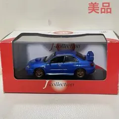 京商 1/43 スバル インプレッサWRX STI ミニカー サンプルカーブルーのサムネイル