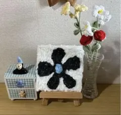 絵画　ウール　お花　インテリア　韓国風のサムネイル