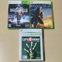 レフト4デッド　バトルフィールド3　ヘイロー3　XBOX360　xbox one
