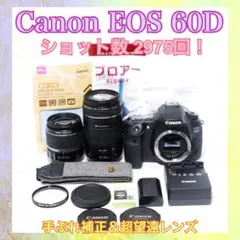 Canon EOS 60D ◆ Low shot count ◆ High-end amateur camera ◆ SLR camera ◆