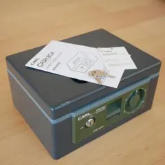 CARL キャッシュボックス CB-8500 手提げ金庫 鍵2本 取説付