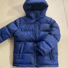 希少☆PRADA キッズ ダウン 8Y リバーシブル アウター 赤 ブルー 