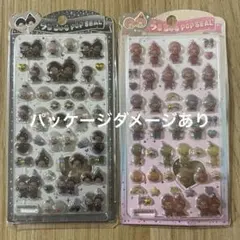 訳あり　モンチッチ 立体シール　2シートセット