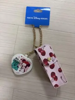さくらんぼミニー 3点セット リップケース ミラーコーム スマホ