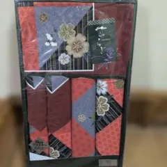 やわらぎ 座布団カバー 5枚セット 和モダン 花柄