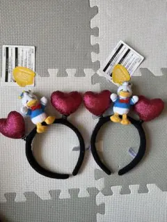 ディズニー　パルパルーザ　ドナルドカチューシャ