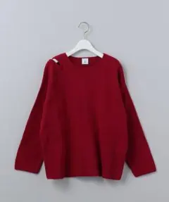 ＜6(ROKU)＞BOTANICAL DYE SLIT KNIT/ニット　ロクのサムネイル