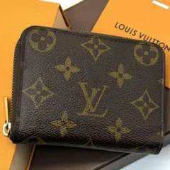 美品 ルイヴィトン モノグラム ジッピーコインパース 財布 小銭 ラウンドジップ