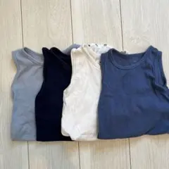 H&M タンクトップ4枚セット
