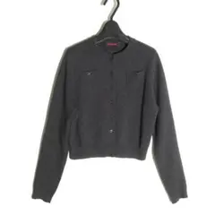 CABaN コットンカシミヤ クルーネックカーディガン XS キャバン