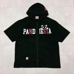 PANDIESTA JAPAN バックプリント パーカー ジップアップ 3Lのサムネイル