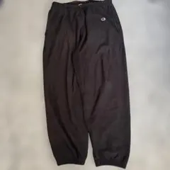 reverse weave champion スウェットパンツ 黒　鬼フェード