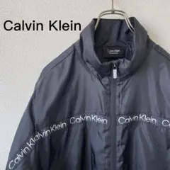 【美品】 カルバンクライン CK ナイロンジャケット メンズ レディース L