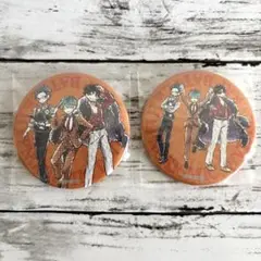 ヒプノシスマイク　どついたれ本舗　 グラフアート　缶バッジ　2点セット